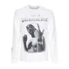 Primitive One L/s Tee X Tupac White Men's Long Sleeve T-shirt In White