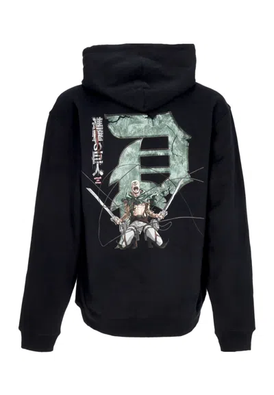 Primitive Reiner Men's Hoodie Dirty P Hoodie X Attack On Titan Black
