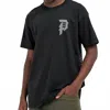 Primitive Warning Skateboard Shirt In Black In Black