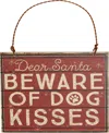 Primitives By Kathy Dog Kisses Ornament In No Color