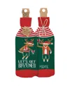 Primitives By Kathy Let's Get Blitzened Bottle Sock In Multi