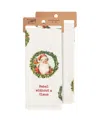 Primitives By Kathy Rebel Without A Claus Kitchen Towel In White