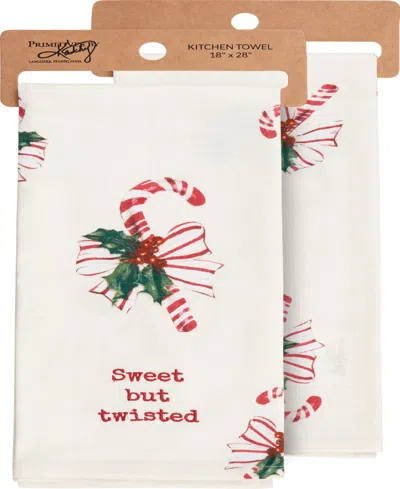 Primitives By Kathy Sweet But Twisted Kitchen Towel In No Color