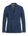Primo Emporio Man Blazer Navy Size 44 Polyester, Polyamide, Elastane In Blue