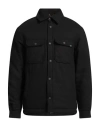 Primo Emporio Man Jacket Dark Brown Size M Polyester, Wool In Black