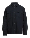 Primo Emporio Man Jacket Midnight Blue Size Xl Polyester, Wool In Blue