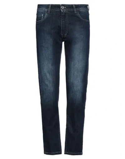 Primo Emporio Man Jeans Blue Size 33 Cotton, Elastane