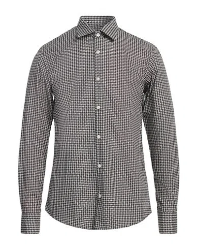 Primo Emporio Man Shirt Cocoa Size Xl Cotton In Brown