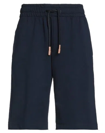 Primo Emporio Man Shorts & Bermuda Shorts Midnight Blue Size M Cotton, Polyester, Elastane