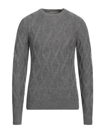 Primo Emporio Man Sweater Grey Size Xl Acrylic, Wool In Grey