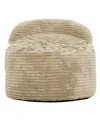Primo International Teddy 2-in-1 Foam Bean Bag Chair In Sand