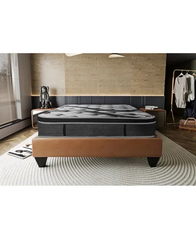 Primo International Z Hybrid 14" Ultra Plush Euro Top Mattress In A Box In Transparent