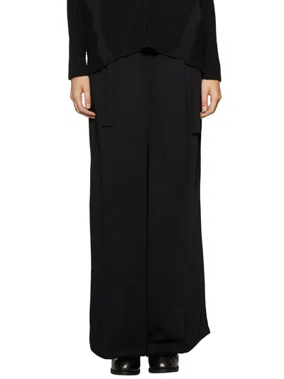 Primordial Is Primitive Trousers With Coulisse In Black