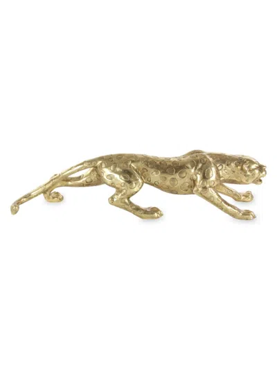 Primrose Valley Kids' Panther Floor Figurine In Gold