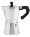 Primula Aluminum Stovetop 6-cup Espresso Maker In Silver