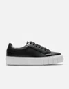Primury Dyo Low-top Leather Trainers In Black