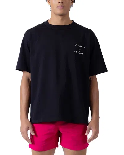 Prince And Bond Woke Up Saint Barth T-shirt In Black