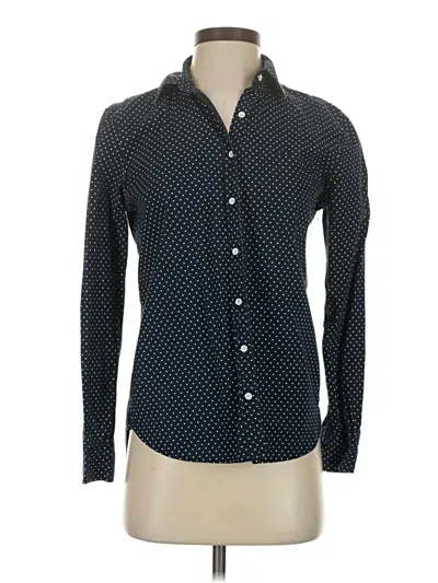 Pre-owned Prince & Fox Long Sleeve Button Down Shirt In Black
