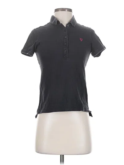 Pre-owned Prince & Fox Short Sleeve Polo Shirt In Black