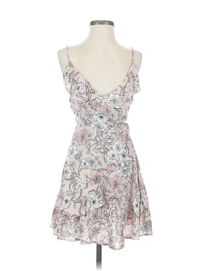 Pre-owned Prince & Fox Sleeveless Top Pink Plunge Neckline Tops