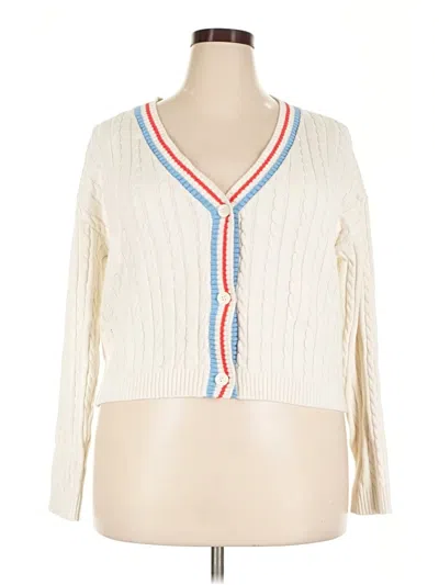 Pre-owned Prince Cardigan Sweater In Ivory