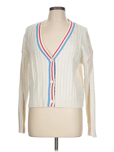 Pre-owned Prince Cardigan Sweater In White
