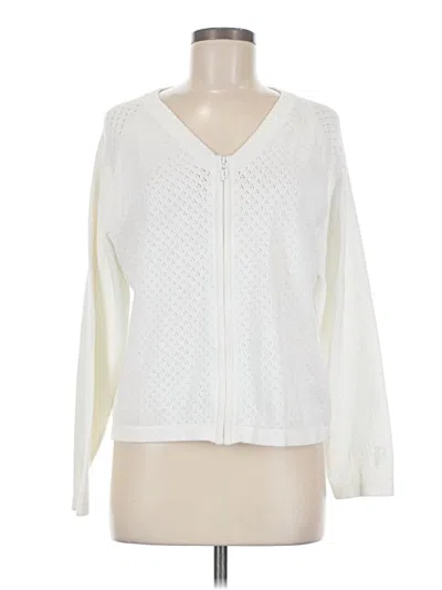 Pre-owned Prince Cardigan Sweater In White