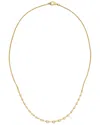 Prince Diamond & Jewelry 14k 1.03 Ct. Tw. Lab-grown Diamond Station Necklace In Gold