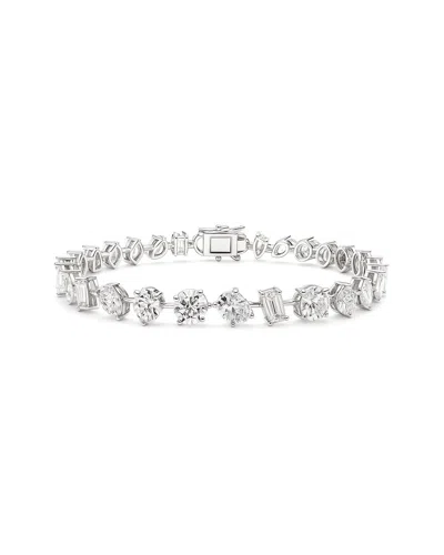 Prince Diamond & Jewelry 14k 11.80 Ct. Tw. Lab-grown Diamond Bracelet In Metallic