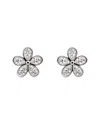 Prince Diamond & Jewelry 14k 1.75 Ct. Tw. Lab-grown Diamond Lab-grown Flower Earrings