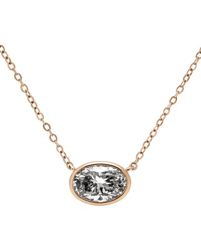 Prince Diamond & Jewelry 14k 2.50 Ct. Tw. Lab-grown Diamond Stackable Pendant In Neutral