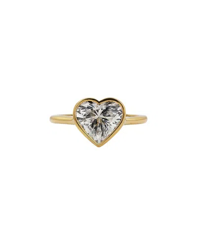 Prince Diamond & Jewelry 14k 3.06 Ct. Tw. Lab-grown Diamond Lab-grown Heart  Ring