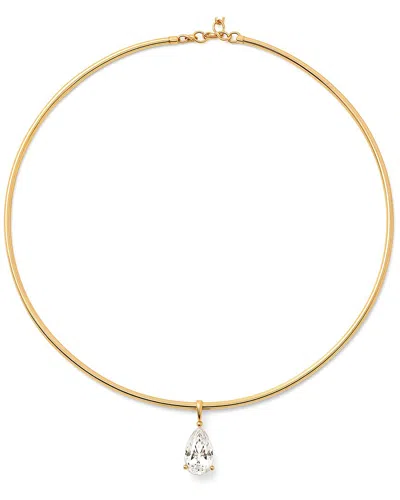 Prince Diamond & Jewelry 14k 3.52 Ct. Tw. Lab-grown Diamond Pendant Collar In Gold