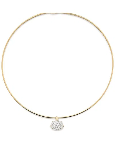 Prince Diamond & Jewelry 14k 4.10 Ct. Tw. Lab-grown Diamond Pendant Collar