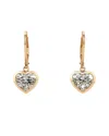 Prince Diamond & Jewelry 14k 4.16 Ct. Tw. Lab-grown Diamond Lab-grown Heart  Earrings
