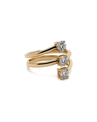 Prince Diamond & Jewelry 14k 4.38 Ct. Tw. Lab-grown Diamond Three-stone Ring