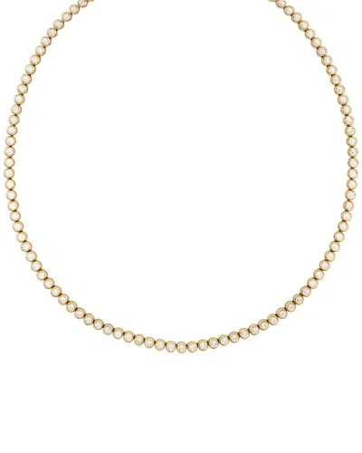 Prince Diamond & Jewelry 14k 4.40 Ct. Tw. Lab-grown Diamond Lab-grown Tennis  Necklace