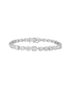 Prince Diamond & Jewelry 14k 5.70 Ct. Tw. Lab-grown Diamond Lab-grown Multi-  Shape Bracelet
