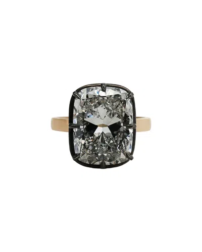 Prince Diamond & Jewelry 14k 7.00 Ct. Tw. Lab-grown Diamond Statement Ring In Metallic