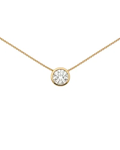 Prince Diamond & Jewelry 14ky Bezel Set Cvd Igi Cert 2.53 Cts In Gold