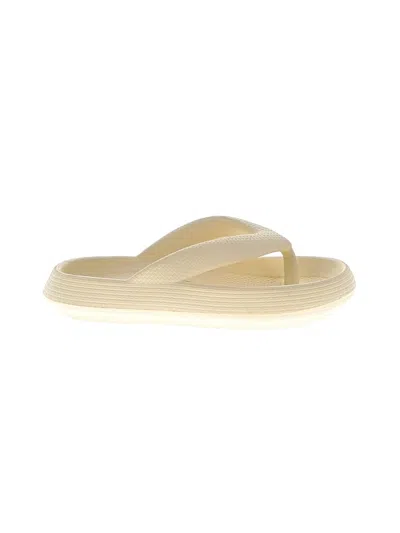 Pre-owned Prince Flip Flops In Ivory