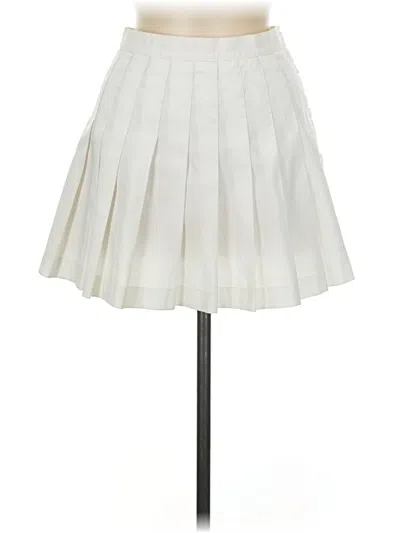 Pre-owned Prince Formal Skirt In White