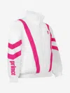 Prince Girls Baseline Track Jacket 8 - 10 Yrs White In White