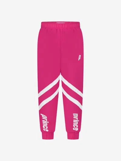 Prince Kids' Girls Baseline Windbreaker Pants 4 - 6 Yrs Pink