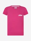 Prince Girls Mark Short Sleeve T-shirt 8 - 10 Yrs Pink In Pink