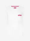 Prince Girls Mark Short Sleeve T-shirt 8 - 10 Yrs White In White