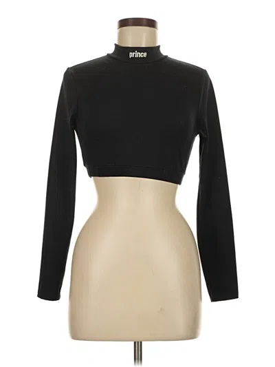 Pre-owned Prince Long Sleeve Turtleneck In Black