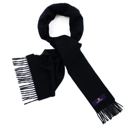 Prince Of Scots Fringed Merino Wool Scarf In Pink