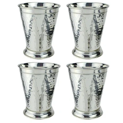 Prince Of Scots Hammered Silver Julep Cup