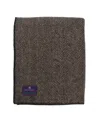 Prince Of Scots Highland Tweeds Big Throw, 59" X 80" In Black
